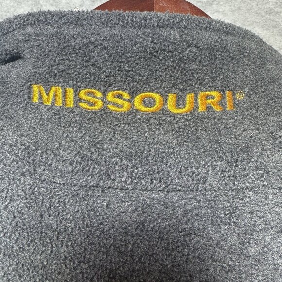 Columbia Missouri Tigers Jacket XXL Fleece Zip University Football College NCAA - Picture 5 of 12